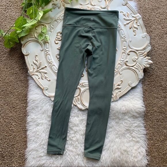 Athleta 7/8 Elation Tight Leggings Sage Green S - Picture 6 of 7